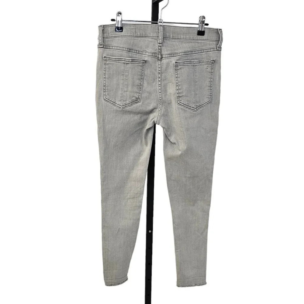 Rag & Bone Women's Ankle Skinny Jeans Size 29 Burmese Gray Wash - Picture 2 of 10